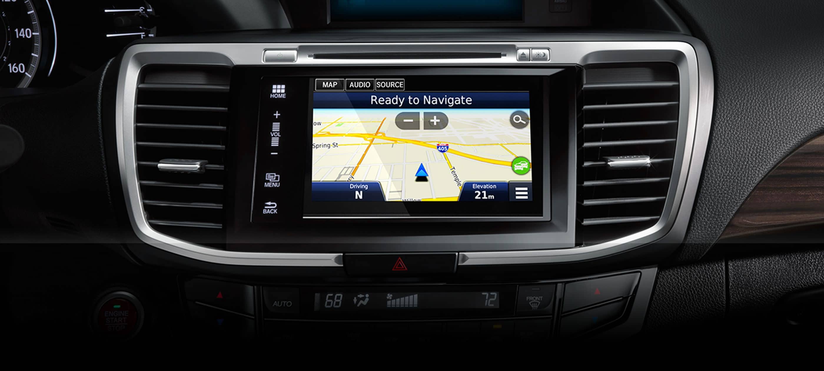 Satellite-Linked Sedan